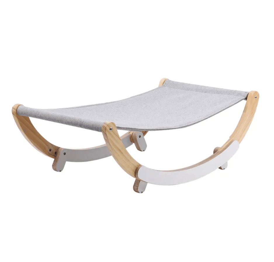 Solid Wood Cat Hammock - alternate view